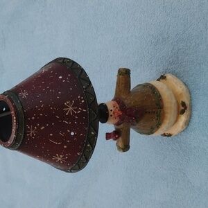 Snowman Tealight Candle Holder